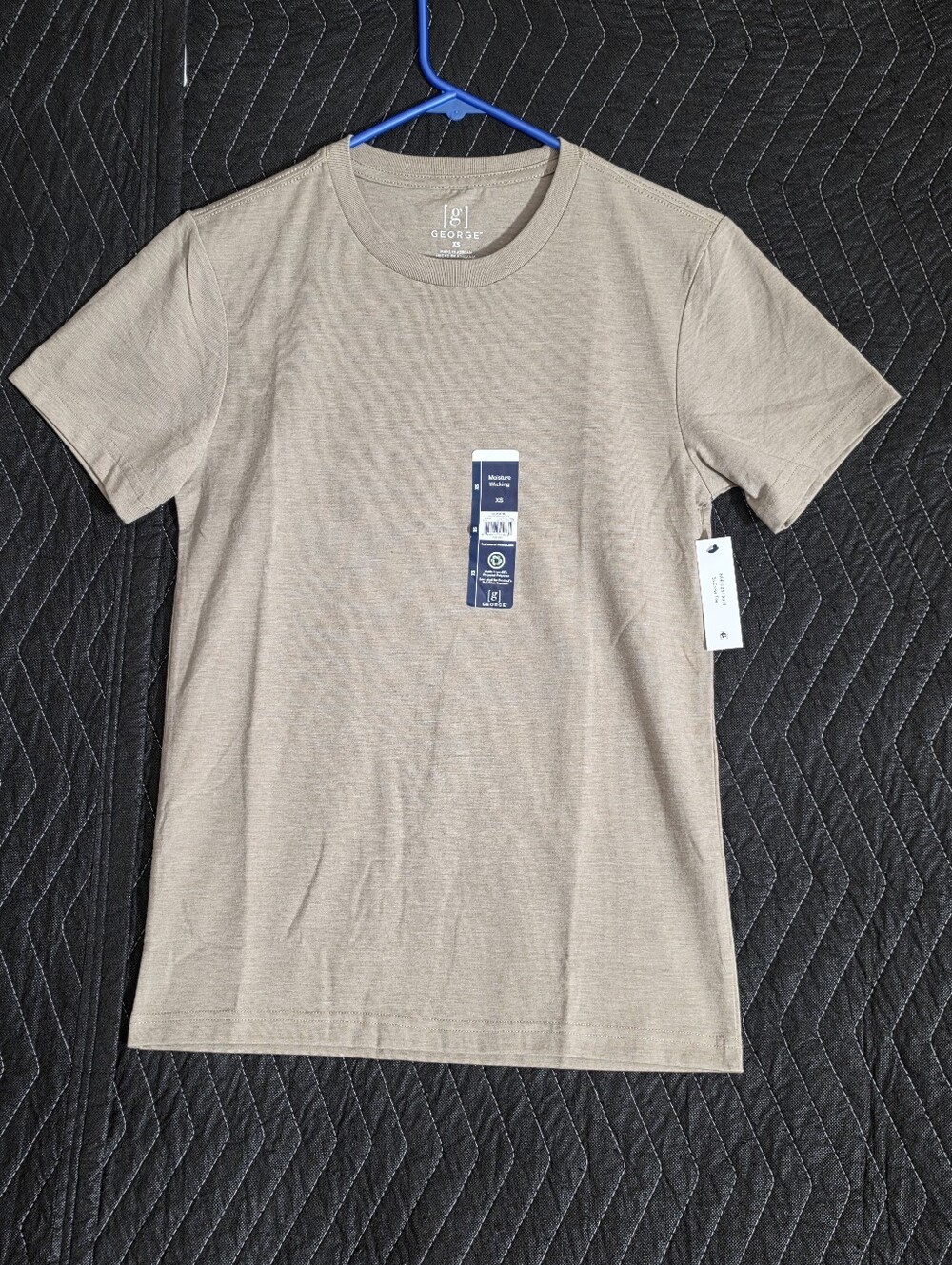 George Men’s Short-Sleeve Crew Tee - Taupe